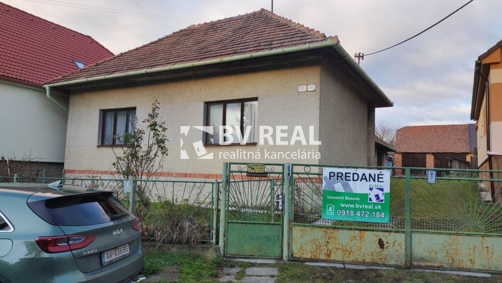 PREDANÉ BV REAL 3 izbový dom Nováky Lehotská BV4009